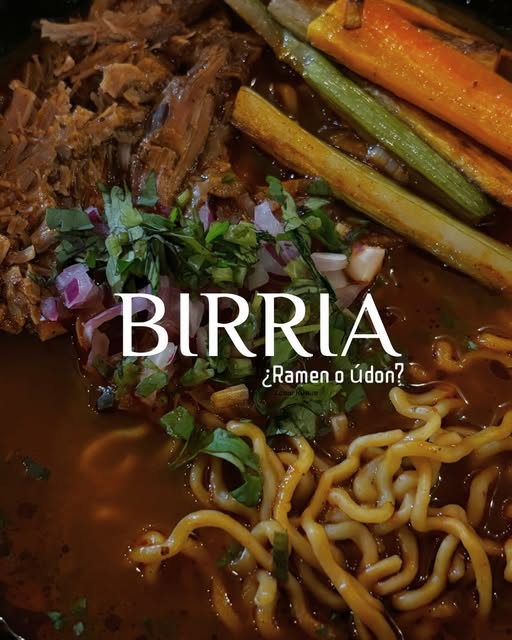 Birria con ramen